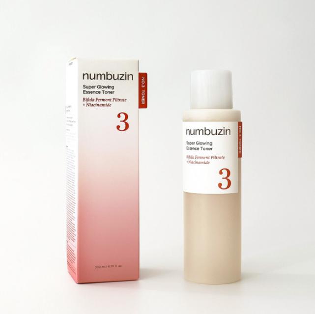 NUMBUZIN Nee. 3 Super Glowing Essence Toner 200ml