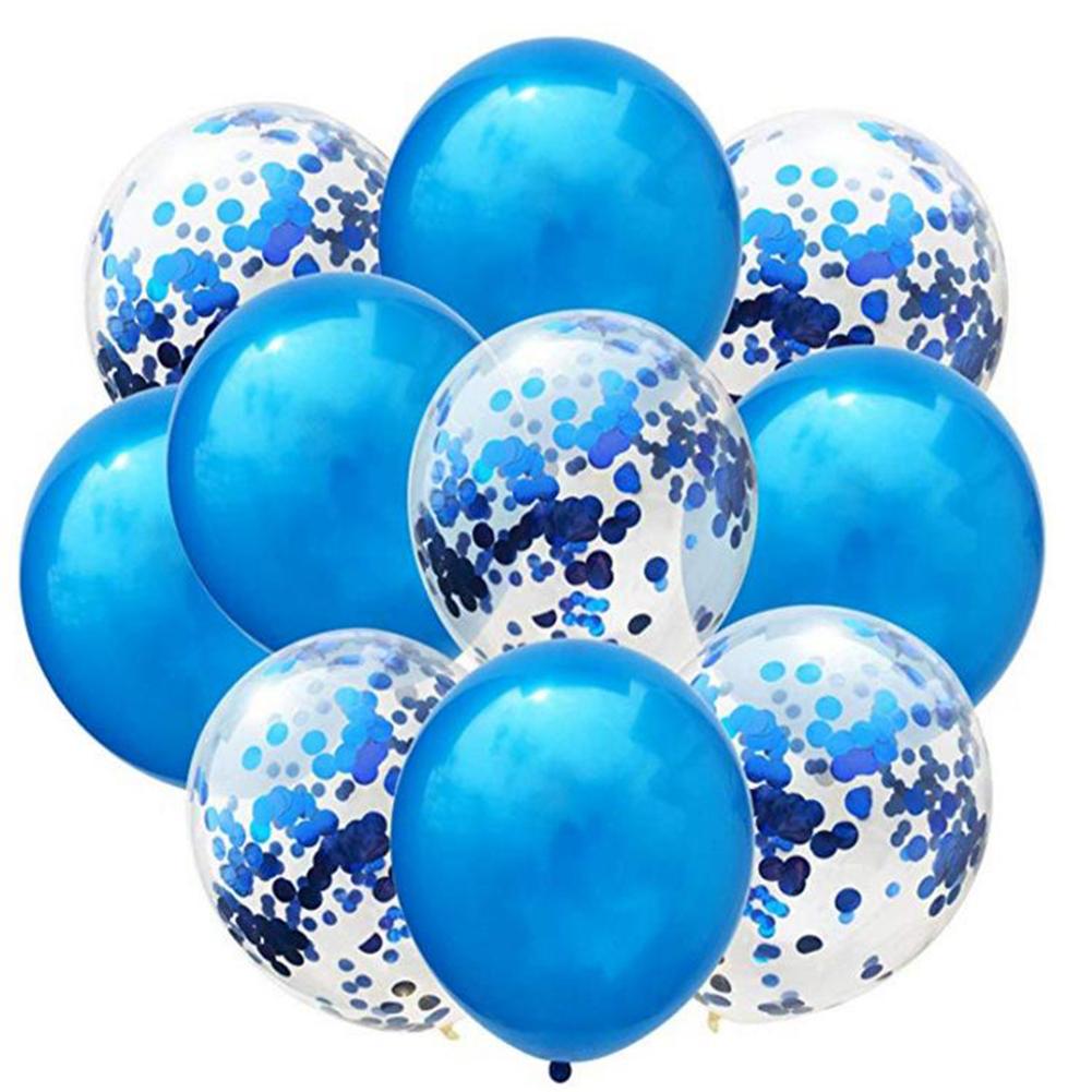 Rörlig Konfetti Latexballong Heliumballong Födelsedagskalas Bröllop Babyshower Födelsedagspresentation Dekoration Jul