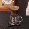 Kaffee-Dripper-Ständer mit wiederverwendbarem Filterhalter für Partys und Cafés