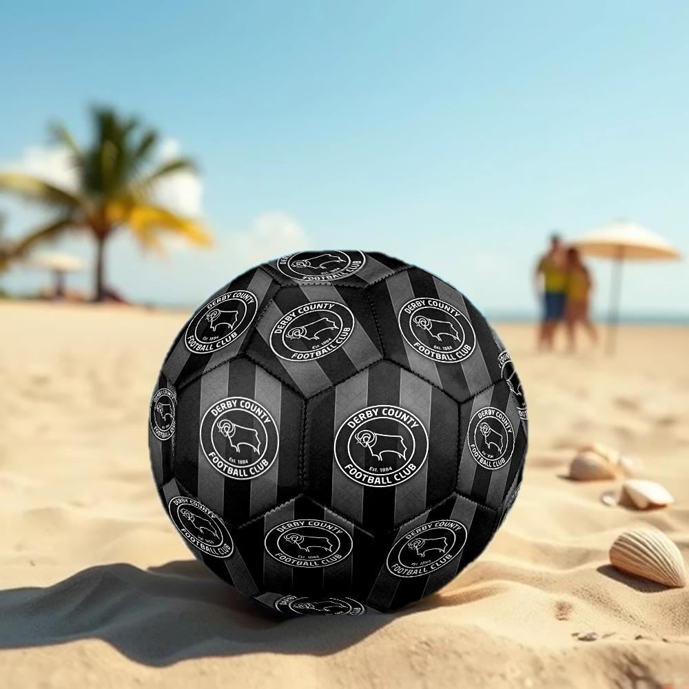 Derby County Größe 5 Fußball Hohelastischer Fußball Für Außenwettkampf Tägliches Training Spielen