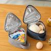 Mini Triangular Insulation Bag Aluminum Foil Thermal Cooler Lunch Tote Student Rice Bag Lunch Box Bento Lunch Carry Bags