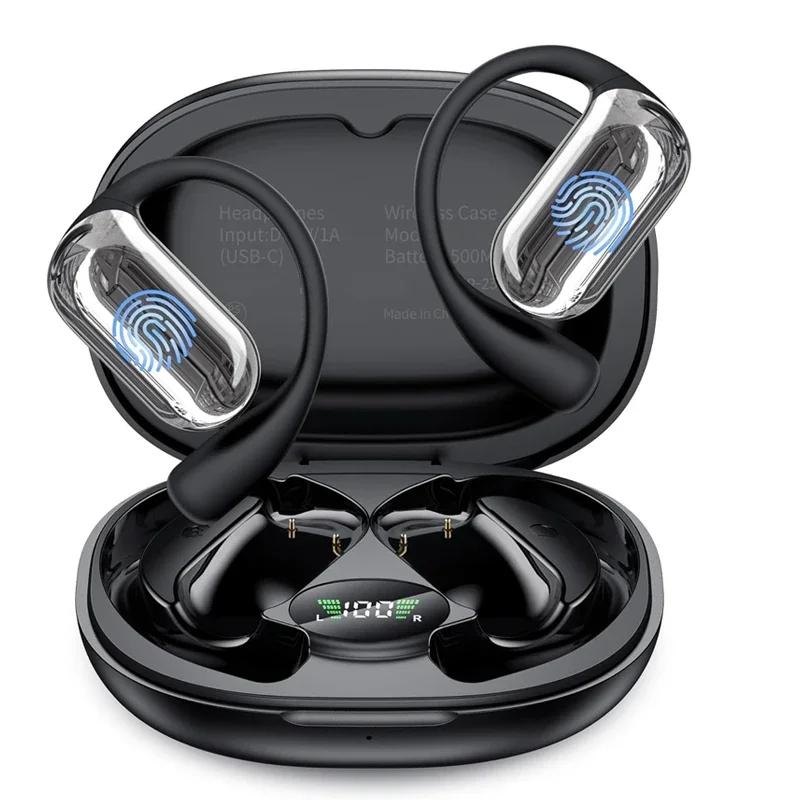 UYUXIO Real Time Translation Earbuds OWS AI Language Earphone with 144 Online Languages Translator Headphone for Business Travel