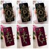 For Oppo F17 CPH2095 Cover For Oppo F17 Case Transparent Luxury Crown A-Z Letters 2D Flat Pattern Soft Phone Case