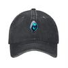 Casquette de baseball en toile délavée avec logo Alienware Coupe classique Chapeau réglable pour fans de jeux vidéo et passionnés de technologie