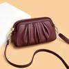 Pleated Mom Bag Single-shoulder Crossbody Bag Women's Clutch Bag
