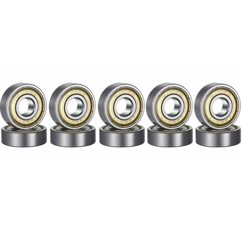 Pcs New Scooter Skates Carbon Steel Wear Resistance Ball Bearings Toy Accessories 608ZZ Deep Groove
