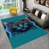 Cute Cat Cartoon Area Rug,Carpet Rug for Living Room Children's Bedroom Sofa Doormat Decor,Kids Play Crawling Non-slip Floor Mat