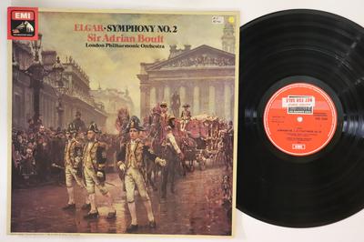 LP Record ADRIAN BOULT LONDON PHILHARMONIC O  Elgar Symphony No. 2 ASD3266 HIS MASTERS V 1976 UK Classical Used