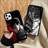 Classic Anime B-berserk Phone Case Silicone PC+TPU For For IPhone 11 12 13 14 15 16 Plus Pro Max Cover