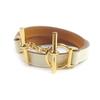 Pristine Bracelet Croisier Double Tour Leather Vaux Swift Leather Women Used