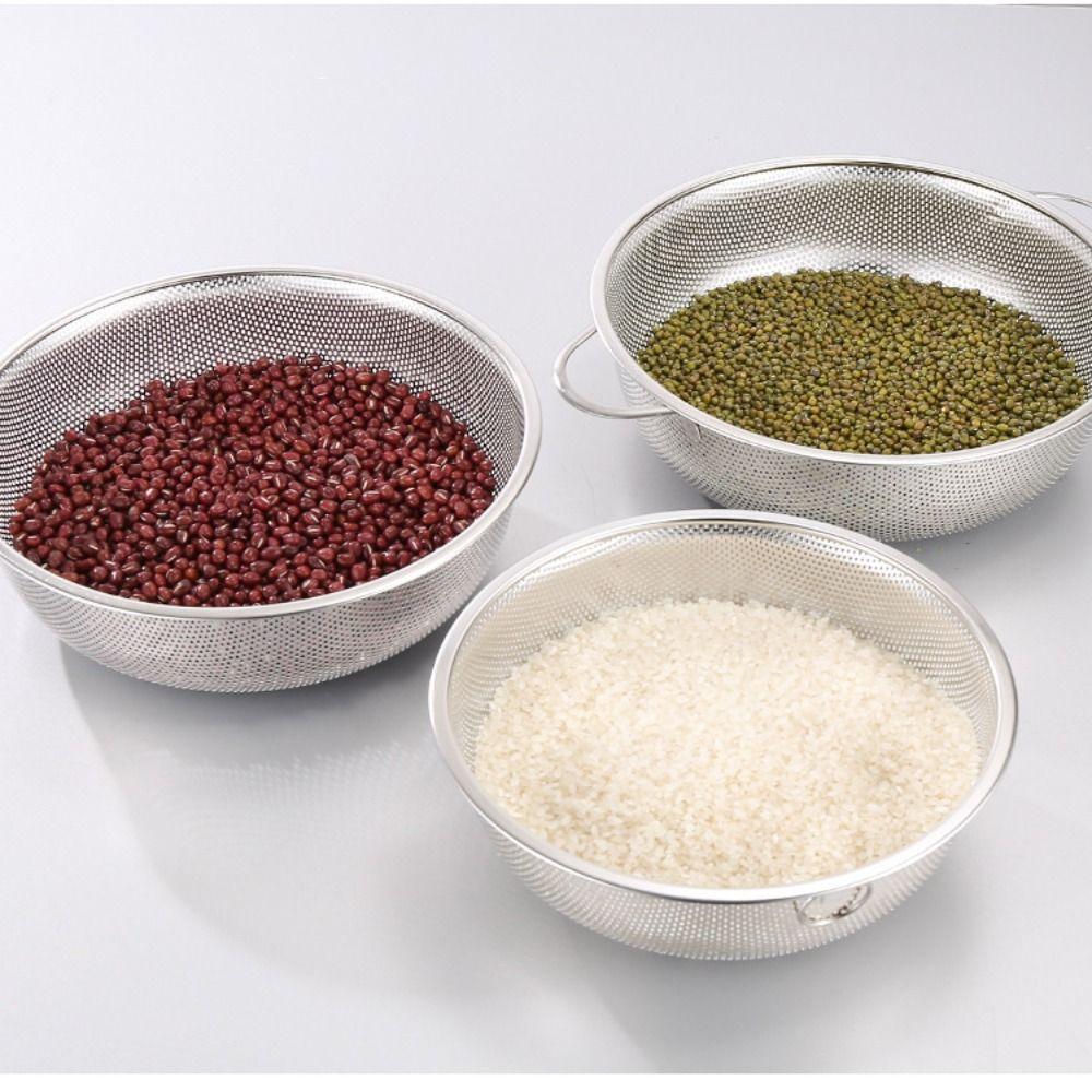 Passoire en Maille passoire Légumes Panier à Laver Fruits Tamis Bol Passoire à Spaghetti Pratique Égouttoir Égouttoir Nettoyeur pour la Maison