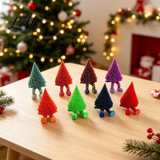 Decorative Figurine for Christmas Tree Figure Flexible Movable Joints 3D Printed Unique Creative Gifts Ornament Festive Atmosphere Figure