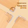 Transparent Table Corner Guards for Child Safety - Protects Coffee and Glass Tables