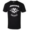 Airbourne Boneshaker Dual Sides Front Back Print Top Australian Hard Rock Pilot Skull Lightning Graphic Rock N Roll for Life