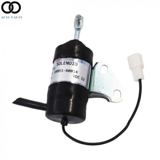 For Kubota Tractor RTV900 BX1500D Fuel Shut Off Solenoid 16851-60014 052600-4530