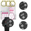 3x Apgo MATTE Hybrid Glass Screen Protector for Garmin Forerunner 45, Tempered Glass Substitute, Non-cracking