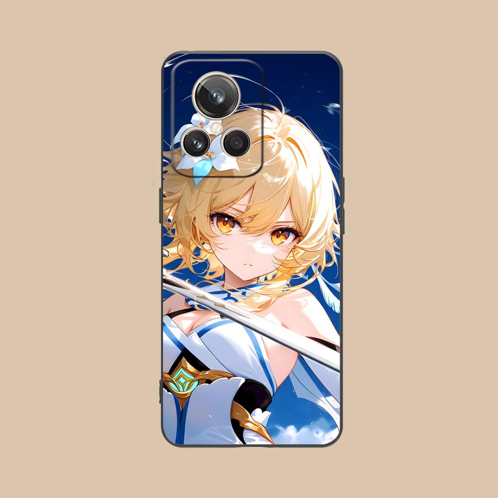 Game GI Lumine Matte TPU Mobile Phone Case for Realme 15 14 13 12 11 10 9 Pro Plus T I Lite 5G Colorful Printing Cover