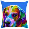 Home Decor Colorful Animal Heads Pillow Covers For Home Pattern Cushion Cover Suitable For Sofa Bedroom Car Pillow Cover