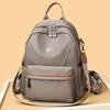 A Large-capacity, Simple Backpack for Women, A Lightweight Commuting Travel Bag