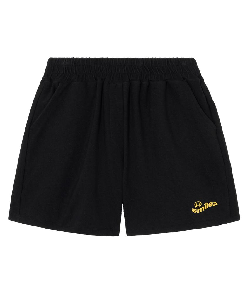 MAYOL Print Terry Shorts_Black