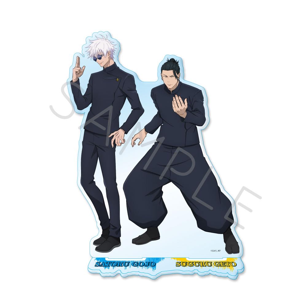 Jujutsu Kaisen Kaigyoku Tamaori 4. Ausgabe Großer Acryl-Ständer VD [Gojo Geto]
