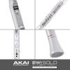 Akai Professional EWI Solo Wind Synthesizer Rechargeable Electronic Wind Instrument Built-in Speaker 200 Tones Ewi White