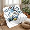 Couverture Thème Kevin De Bruyne Couverture Douce en Flanelle Couverture Pelucheuse Couverture Confortable pour Canapé Lit Décoration Intérieure