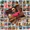 Tung Tung Sahur Italian Brainrot Creative Desktop Decoration Collection Ornaments Funny Stickers Birthday Gift