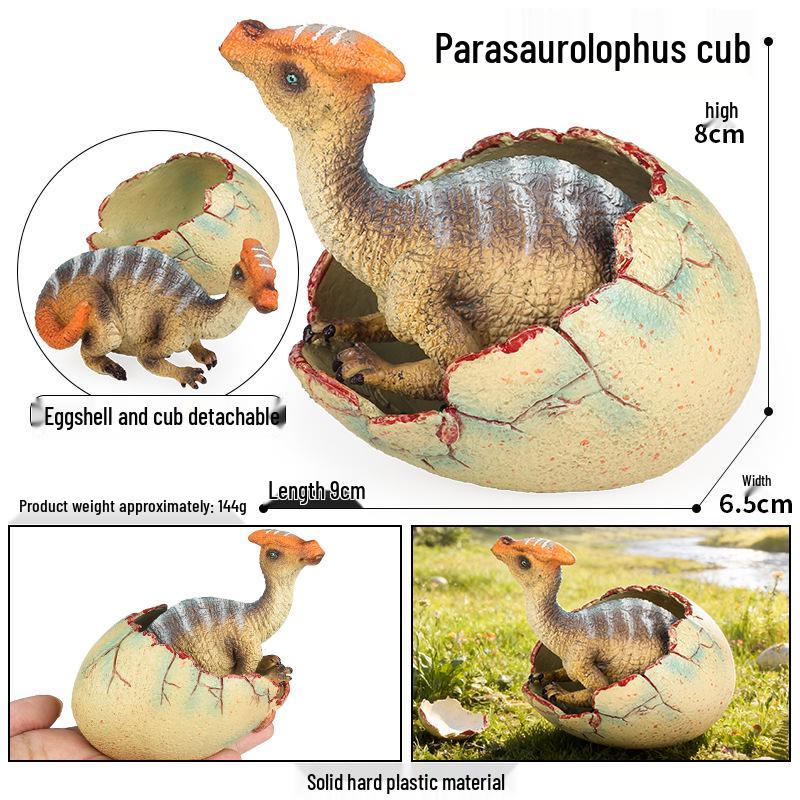 Jurassic Dinosaur Toy Set: Thick-Nosed Dragon, T-Rex, Velociraptor, Pterodactyl, Mosasaurus, Spinosaurus