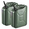 Metal Fuel Container, 20 L, Fuel Jerry Can with Spout and Comfort Handle, 6 L/min Max Flow Rate, Leakproof & Corrosion-resistant Metal Gas Tank Most