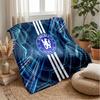 Tematická deka Chelsea FC Měkká flanelová deka Plyšová přehozová deka Útulná deka na pohovku/postel pro domácí dekoraci