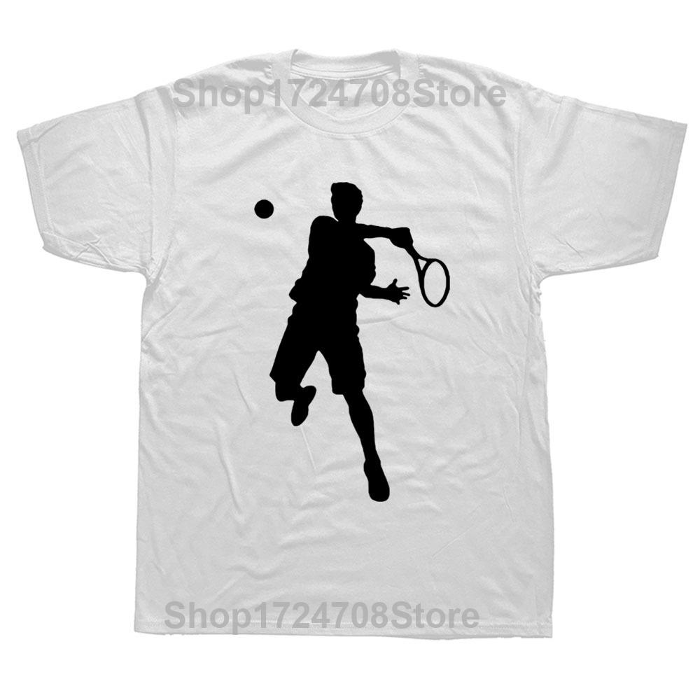 Cool Tennis Player Birthday Funny Unisex Graphic Fashion New Cotton Short Sleeve T Shirts O-Neck Harajuku T-shirt