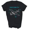 Hoe Vliegtuigen Vliegen Grappige Luchtvaart Rc Vliegtuig Piloot Vliegtuig Vliegtuig Unisex Shirt Cadeau