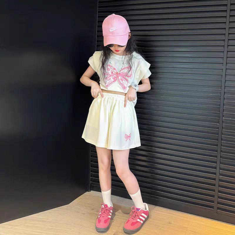 Girls' Summer Clothes Wear Children's Clothing Girl Setup Toddler Kids Sets  Girls' Set Tracksuit