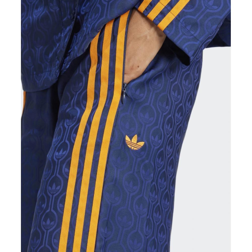 adidas 70s Wide Leg Pants Navy Jn7663