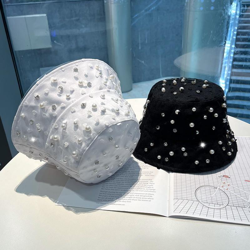 Womens Summer Wide Brim Cotton Cap With Sunshade And Adjustable Fit