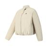 Tennis Fashion Minimalist Classic Retro Sports Casual Comfortable Warm Loose Short Cotton Jacket Women Jackets Apricot A11W613904FBG