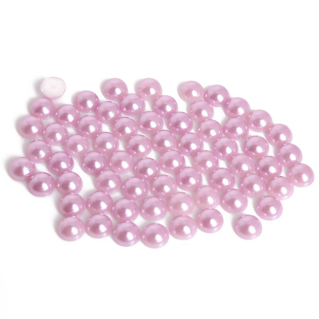 1.5-14mm Flatback Half Round Pearl Craft ABS Imitation Pearl Scrapbook Beads DIY Decorate Sewing For Jewelry Making