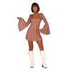 Fiestas Guirca Womens/Ladies Disco Costume Dress
