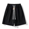 Summer Shorts Men's Thin Casual Pants Loose and Sporty Cropped Pants Quick Drying Straight Leg Shorts