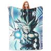 Gohan Decke Dragon Ball Z Goku Vegeta DBZ Wolle Wunderbar Warm Überwurfdecken für Tagesdecke Frühling Herbst