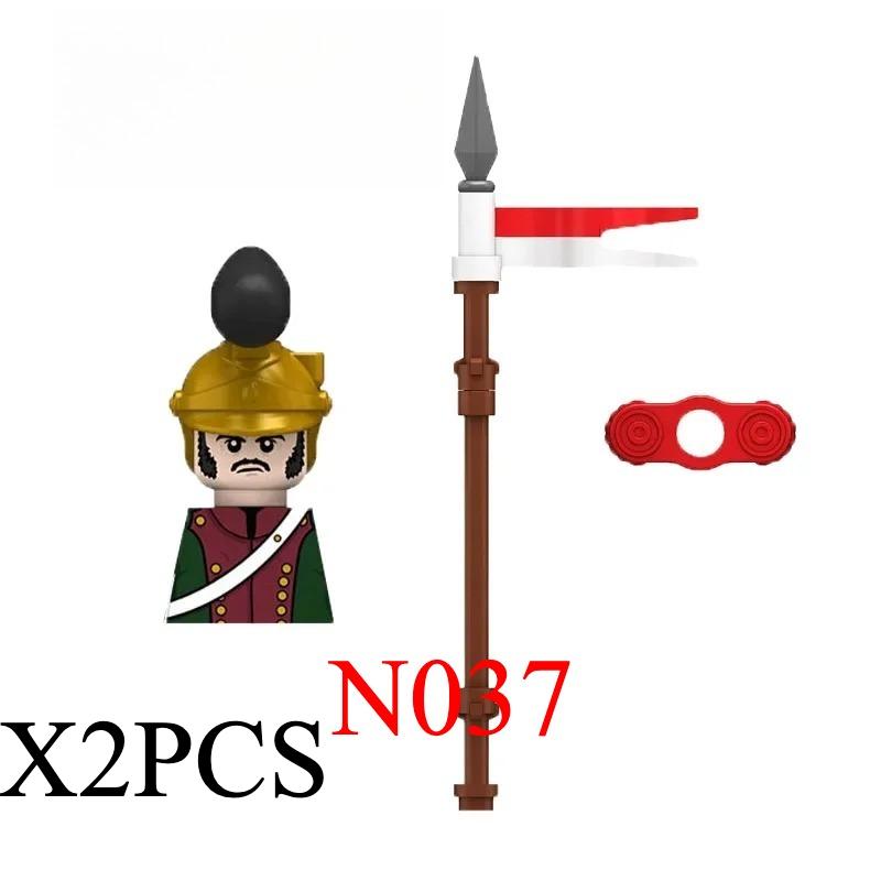 Middeleeuwse Napoleontische Oorlog Soldaat Figuren Militair MOC Bouwsteen Ridders Britse Franse Fuselier Geweren Wapen Kinder Speelgoed B08