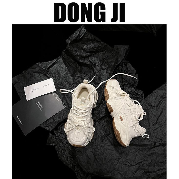Dad Shoes Women's Spring and Summer 2024 New Fashionable Thick-soled Heightening Ultra-light Non-slip Casual Versatile Trendy Brand Sports Shoes