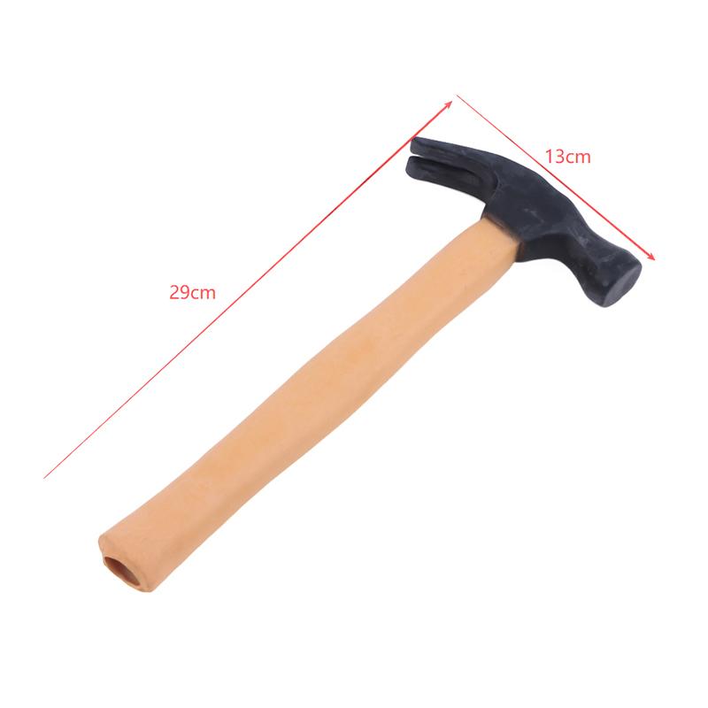 Funny Prank Hammer Soft Realistic Brown Rubber Mallet Humorous Novelty Tool For Pranks And Entertainment Funny Prank Gifts Toy