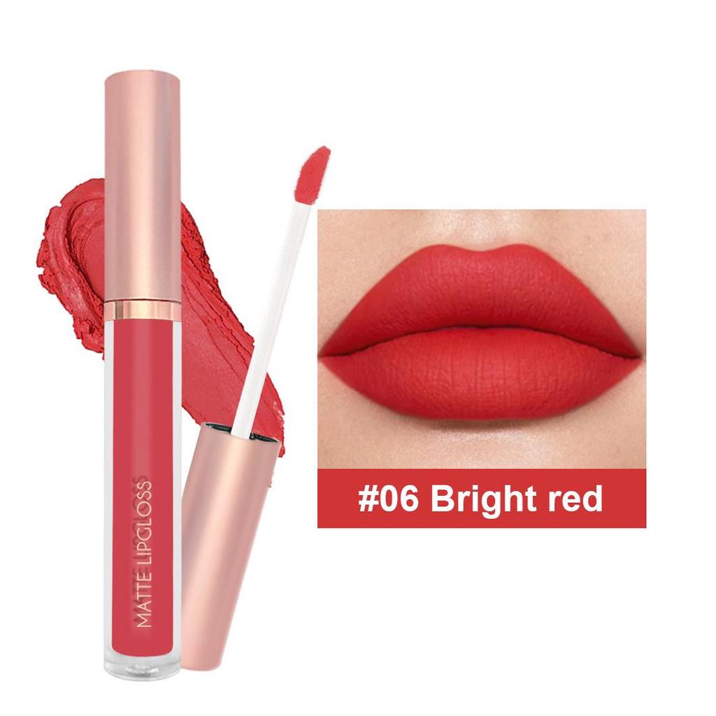 Matte Liquid Lipstick: Ice Cream Velvet, Long-Lasting, Non-Fading Lip Gloss