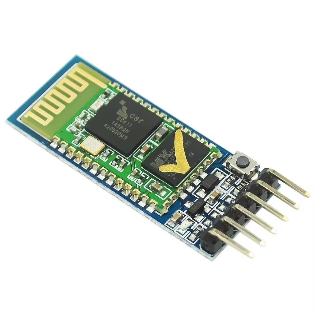 HC-05/HC-06 Bluetoothi seeriaporti läbipaistev kommunikatsioonimoodul koos tihvtidega