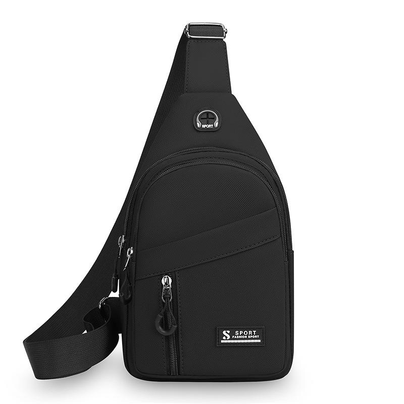 Men's Chest Bag Outer Travel Crossbody Bag Large Capacity Shoulder Bag