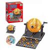 Bingo 90 Number Game with Cards, Mini Traditional Bingo Lottery Machine for Kids, Fun Desktop Prize Toy & Family Party Game Gift