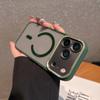For Magsafe Wireless Charge Case For iPhone 17 Air 16 15 14 13 Pro Max Plus Camera Lens Protect Wireless Charge Shockproof Cover
