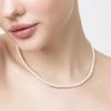 14K Eclat Pearl Necklace 4mm